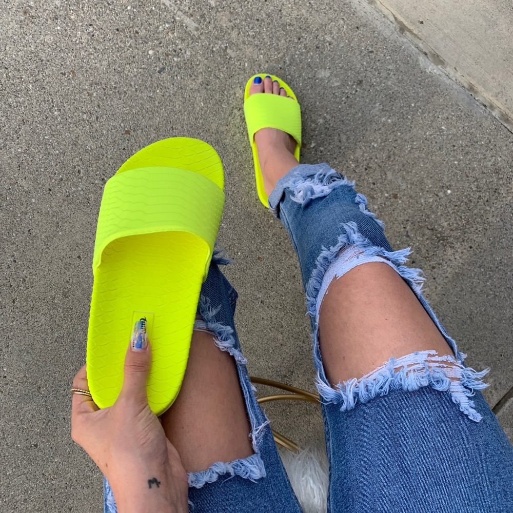 Neon slides
